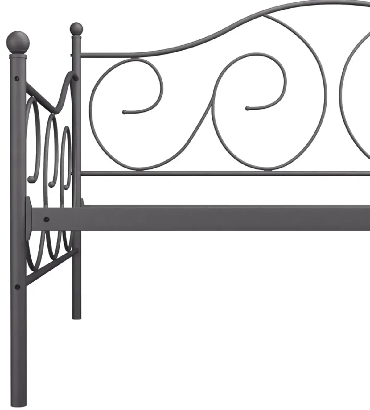 Victoria Metal Daybed with 15 Inch Clearance for Storage