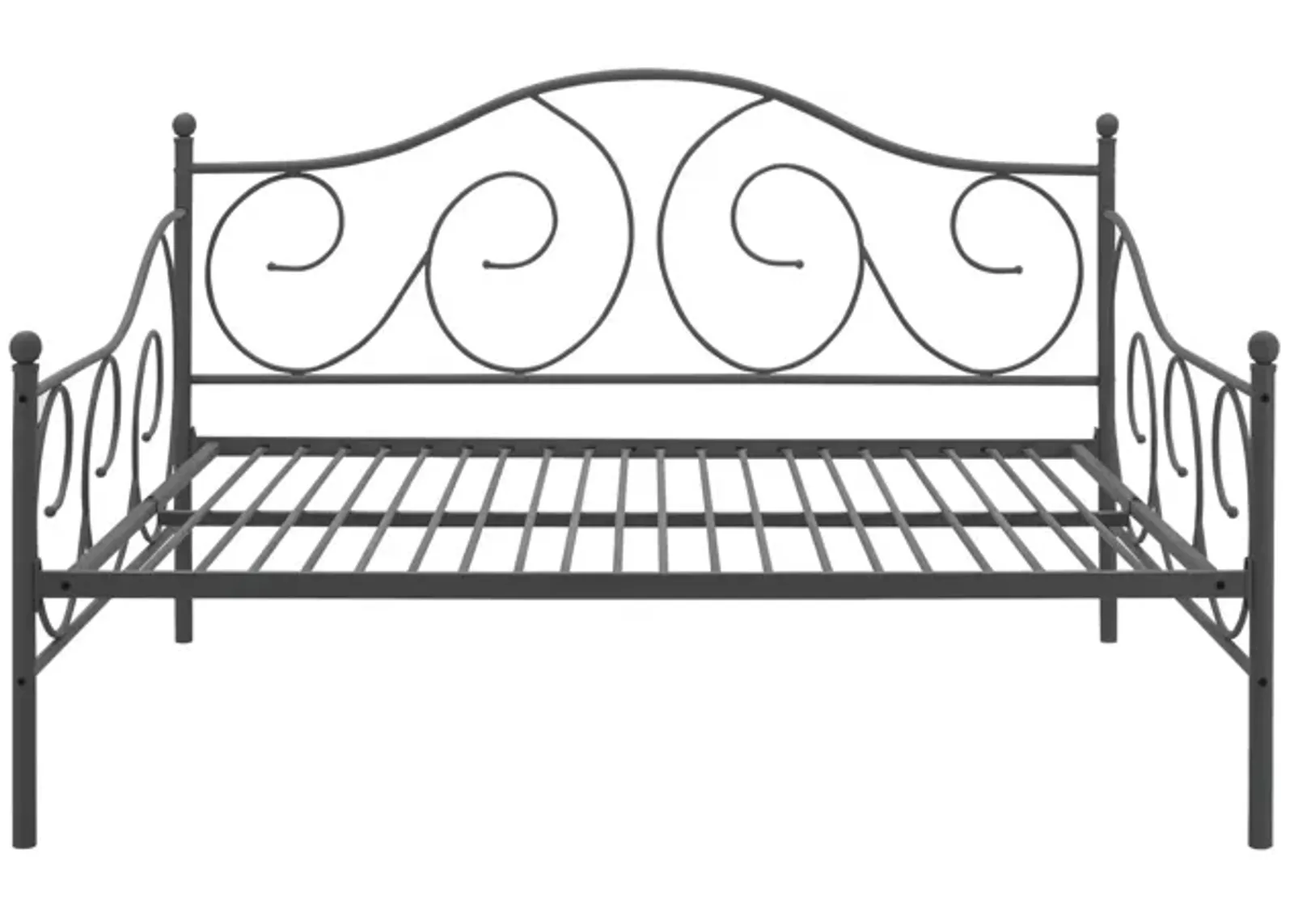 Victoria Metal Daybed with 15 Inch Clearance for Storage