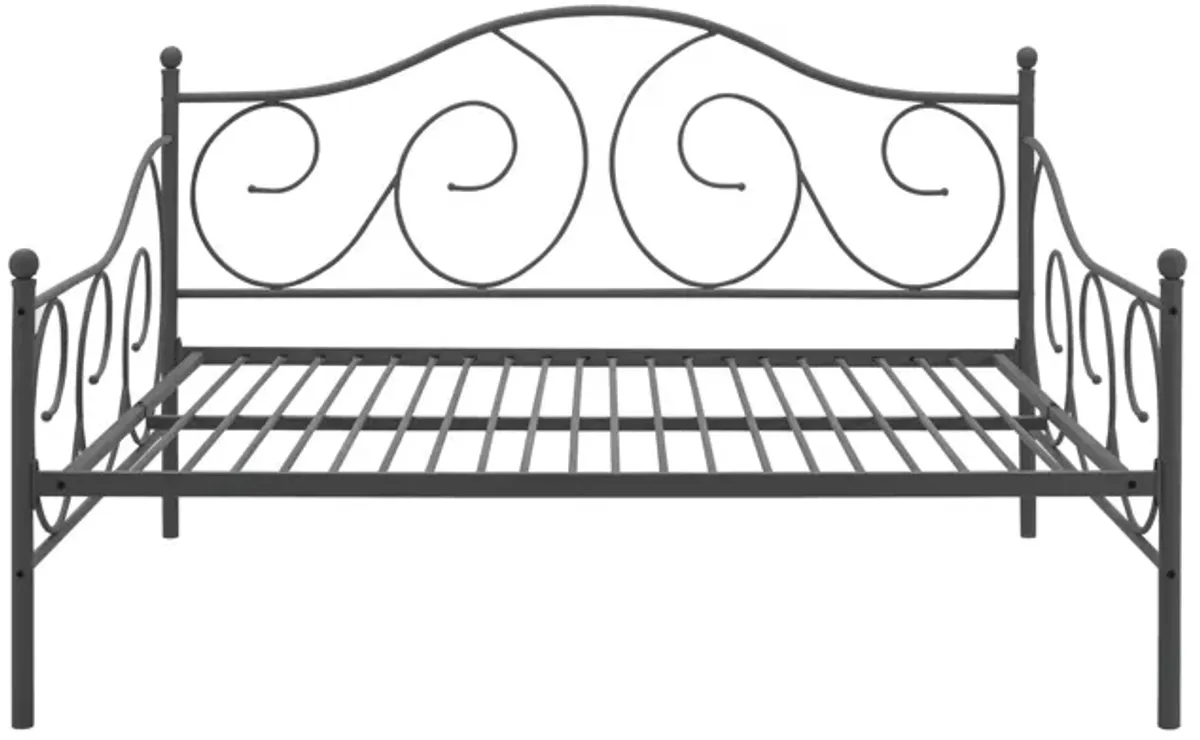 Victoria Metal Daybed with 15 Inch Clearance for Storage