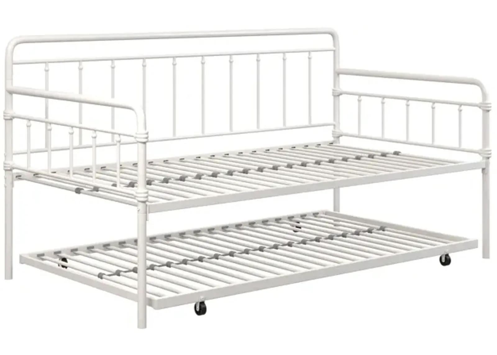 Wallace Spindle Metal Daybed and Trundle Set