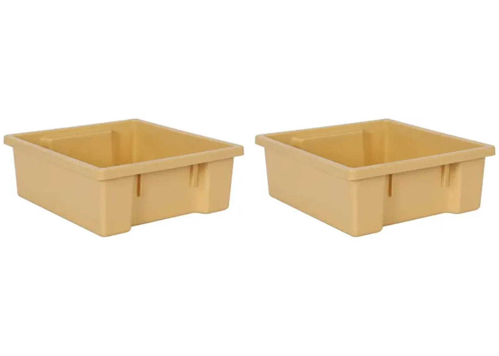 Bunny Small Durable Plastic Storage Bins, Set of 4