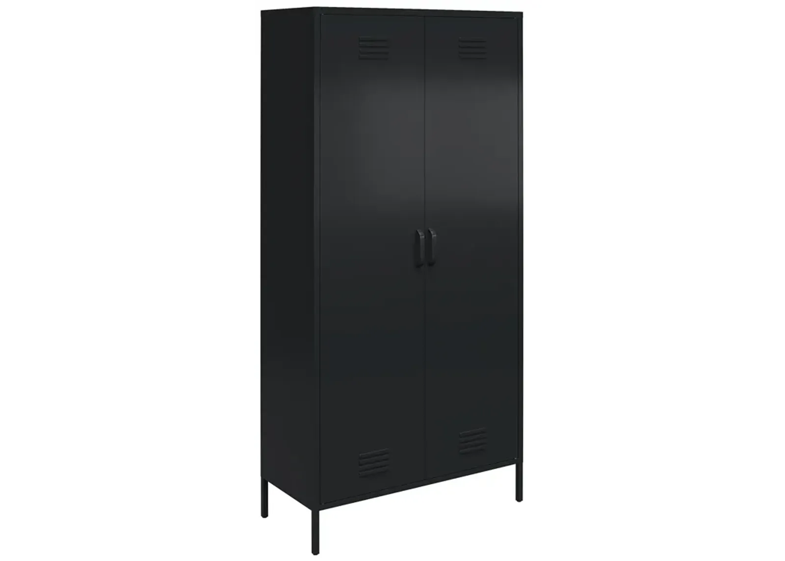 Shadwick 2 Door Tall Metal Locker Style Storage Cabinet