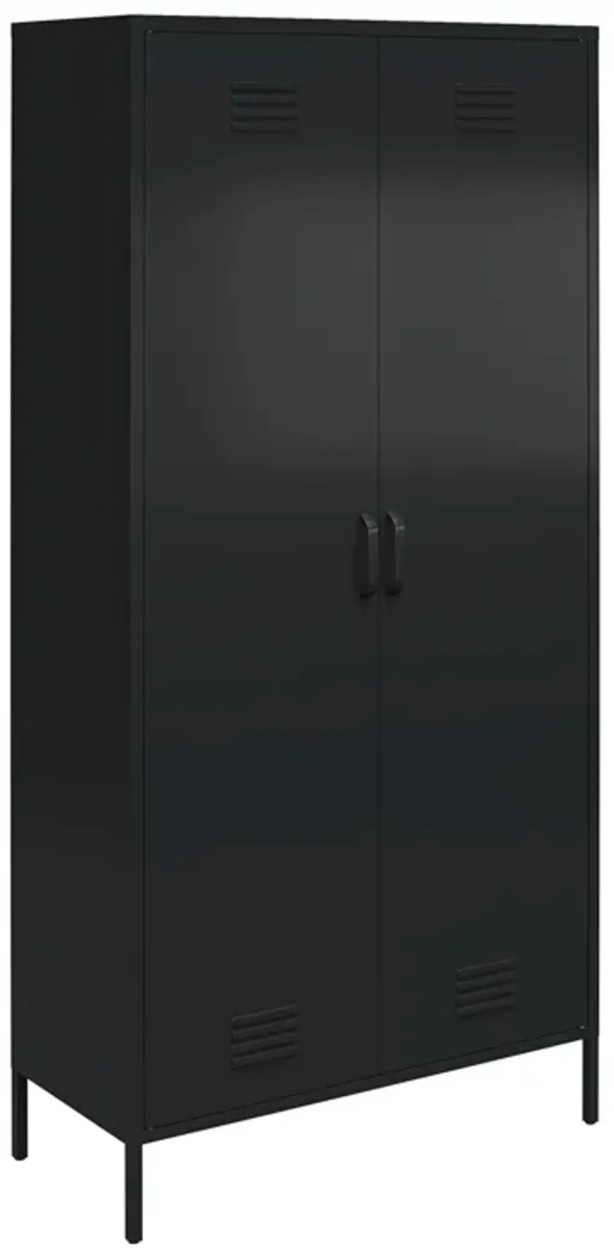 Shadwick 2 Door Tall Metal Locker Style Storage Cabinet