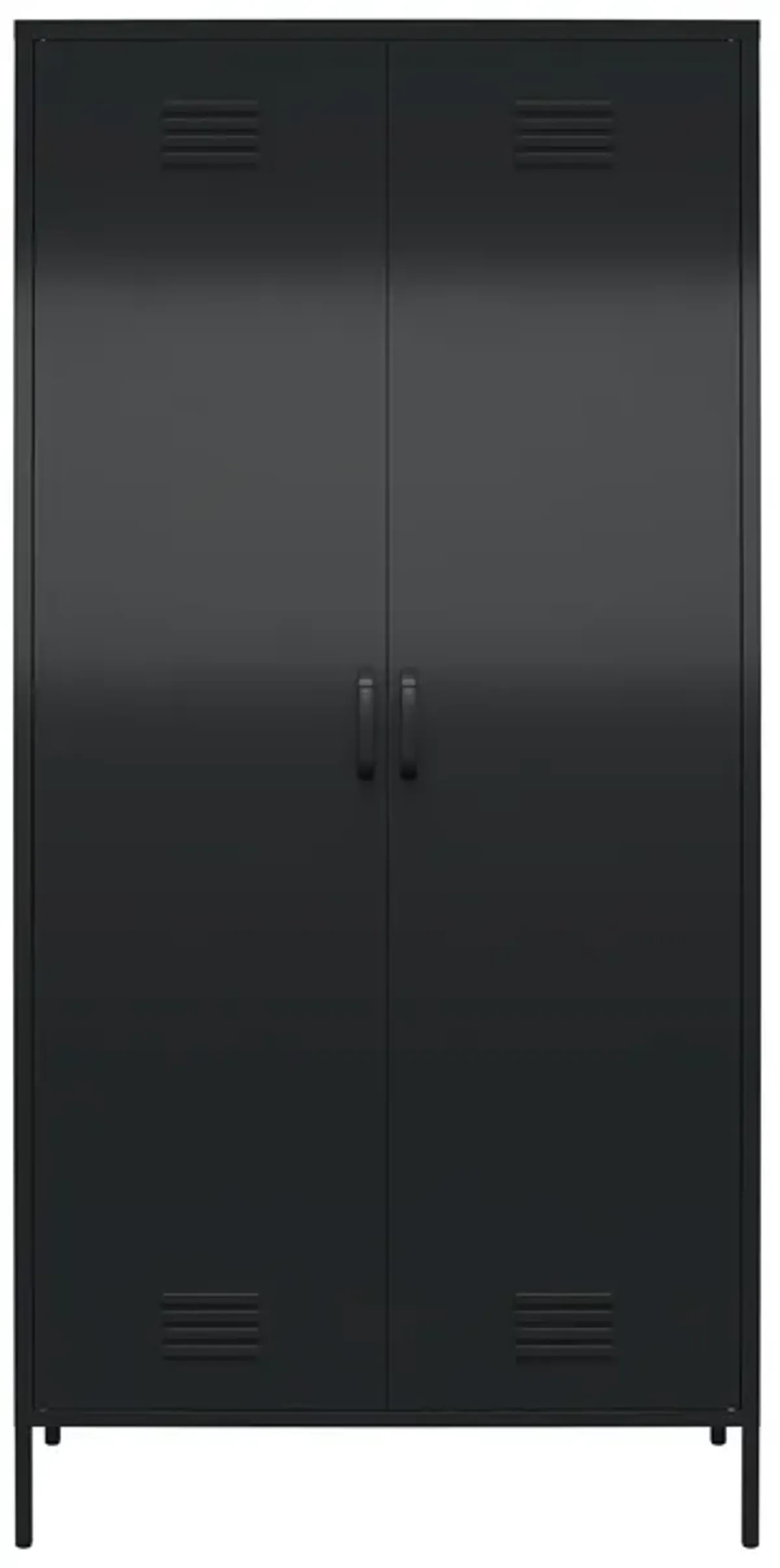 Shadwick 2 Door Tall Metal Locker Style Storage Cabinet