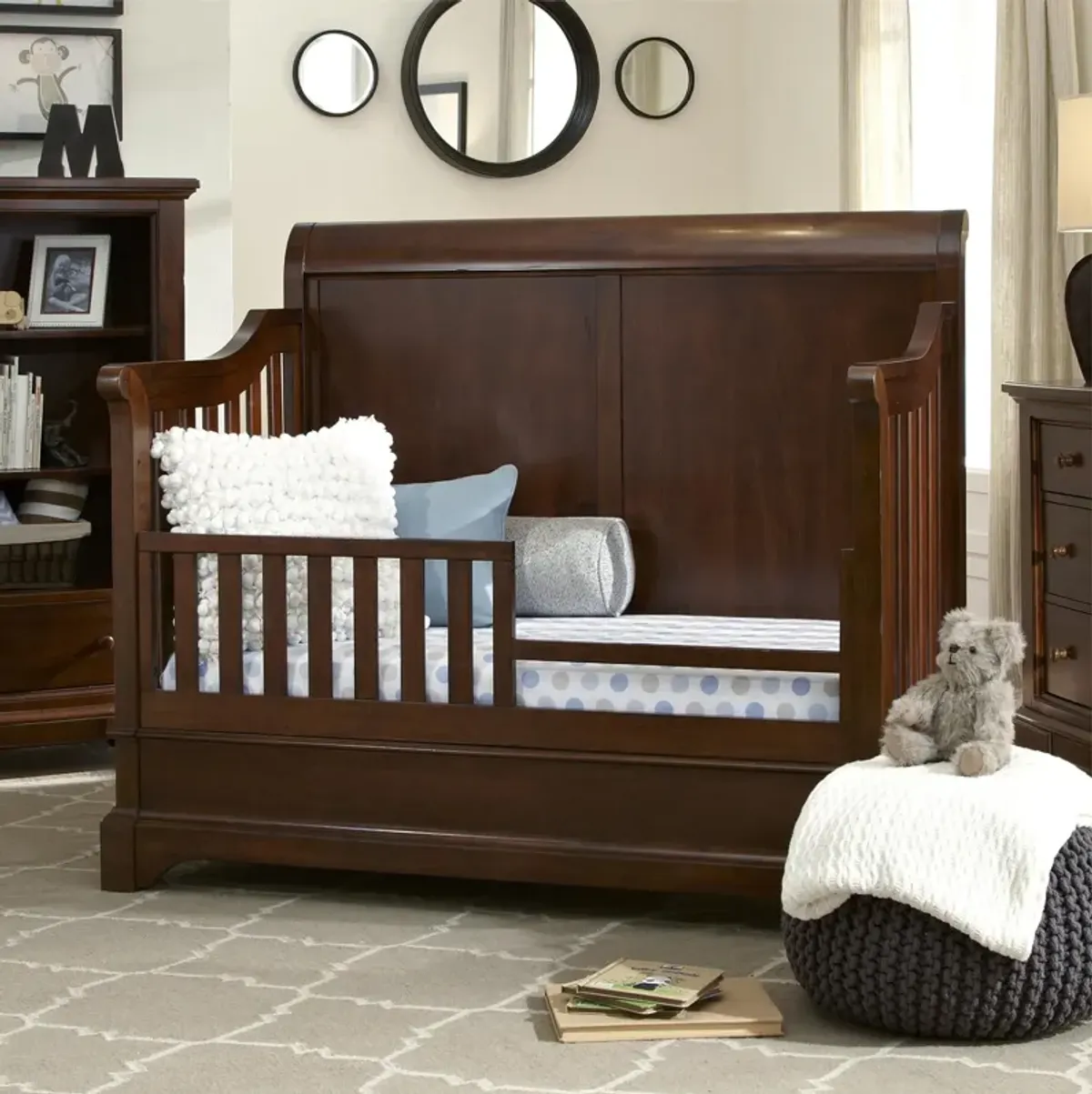 Pembrooke Toddler Guardrail to Convert Crib into a Toddler Bed