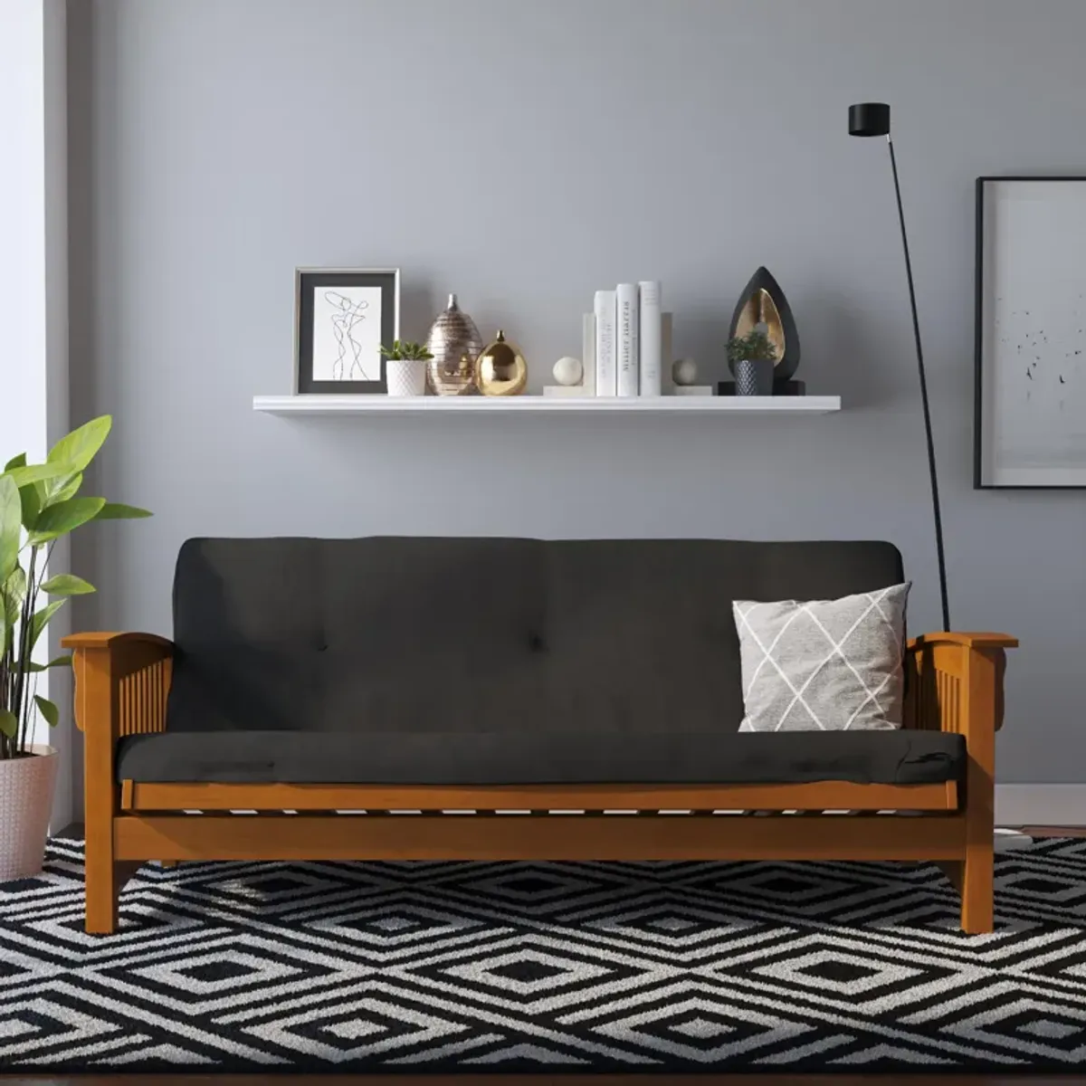 Eve 6 Inch Thermobonded High Density Polyester Fill Futon Mattress