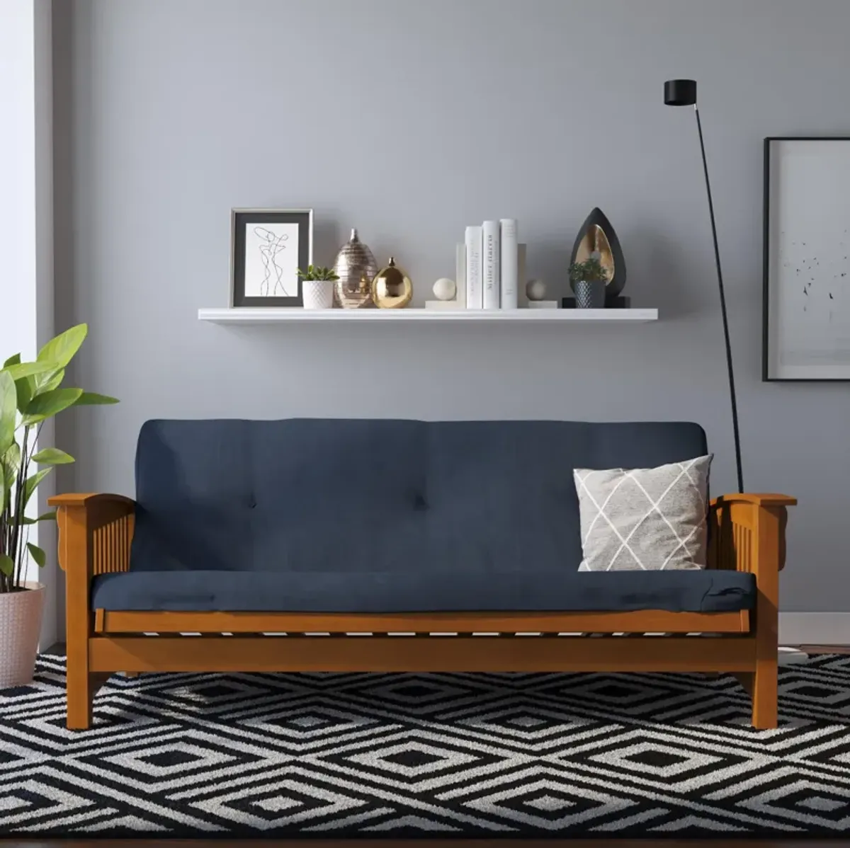 Eve 6 Inch Thermobonded High Density Polyester Fill Futon Mattress