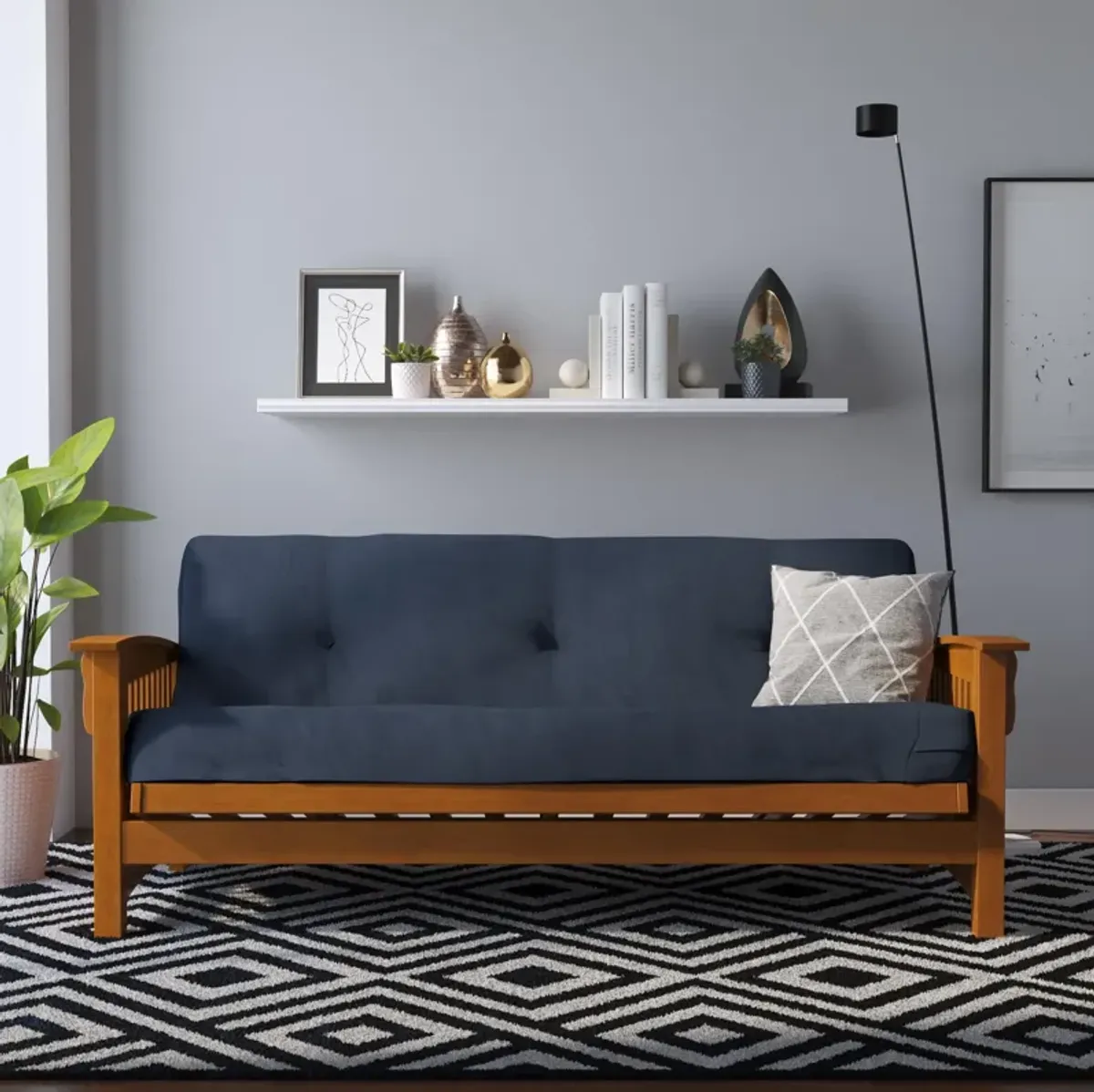 Eve 8 Inch Thermobonded High Density Polyester Fill Futon Mattress