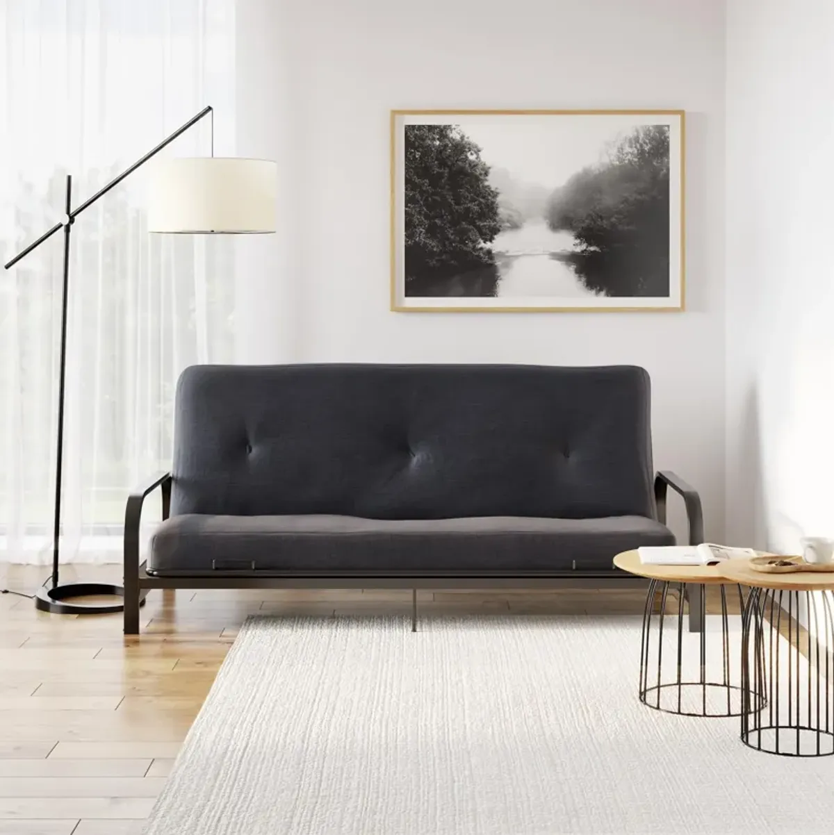 Carson 6 Inch Thermobonded High Density Polyester Fill Futon Mattress
