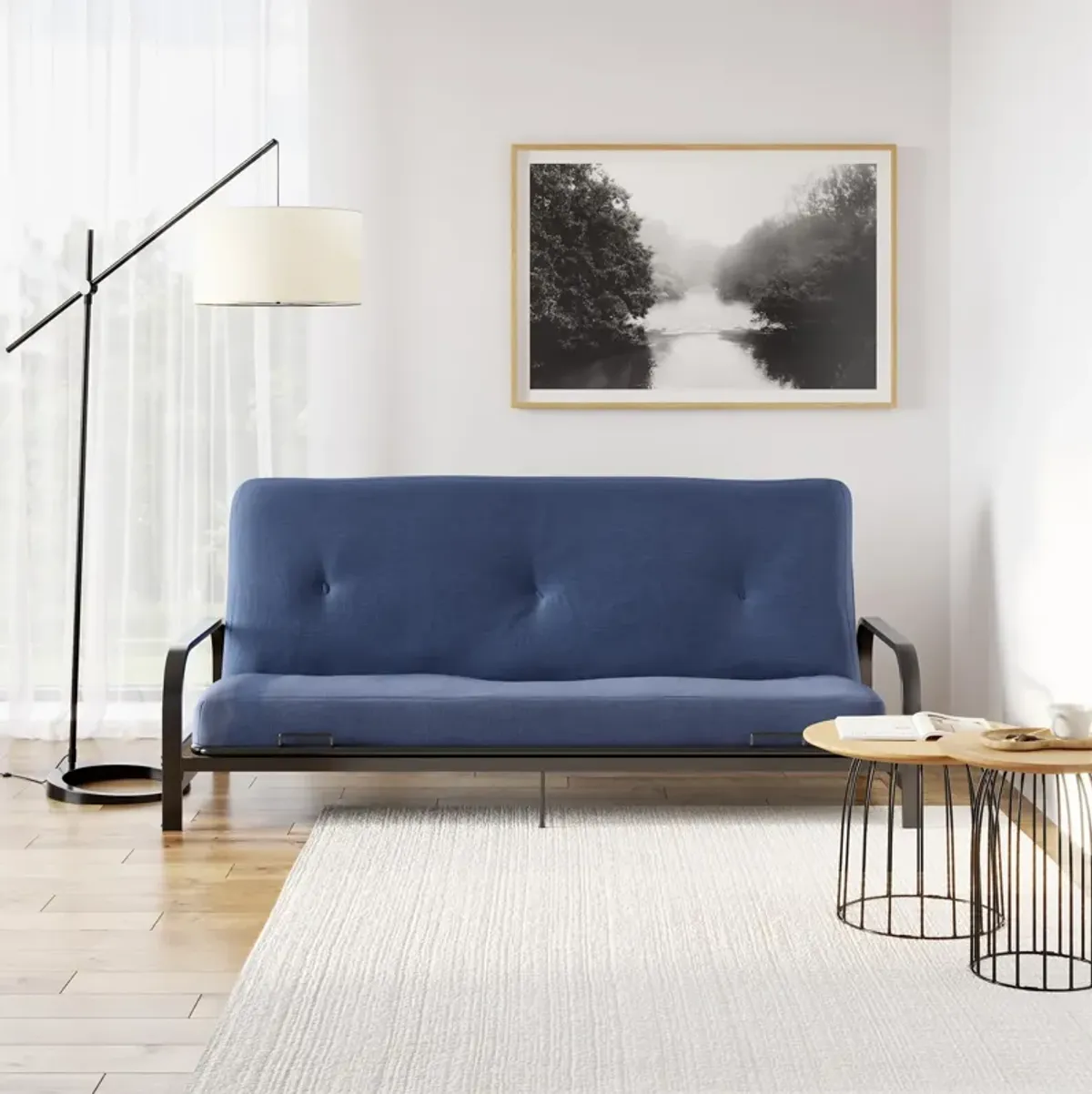 Carson 6 Inch Thermobonded High Density Polyester Fill Futon Mattress