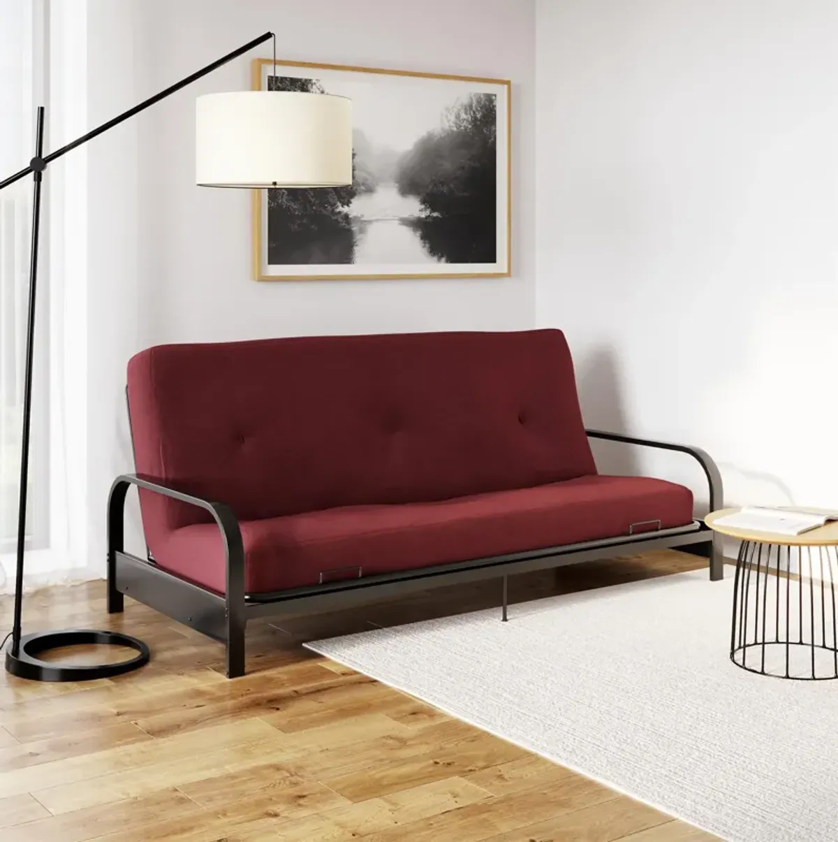 Carson 6 Inch Thermobonded High Density Polyester Fill Futon Mattress