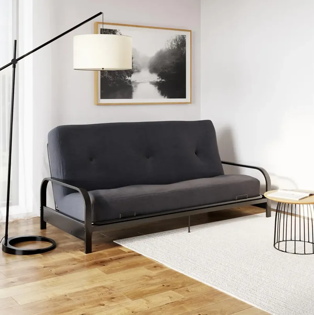 Carson 8 Inch Thermobonded High Density Polyester Fill Futon Mattress
