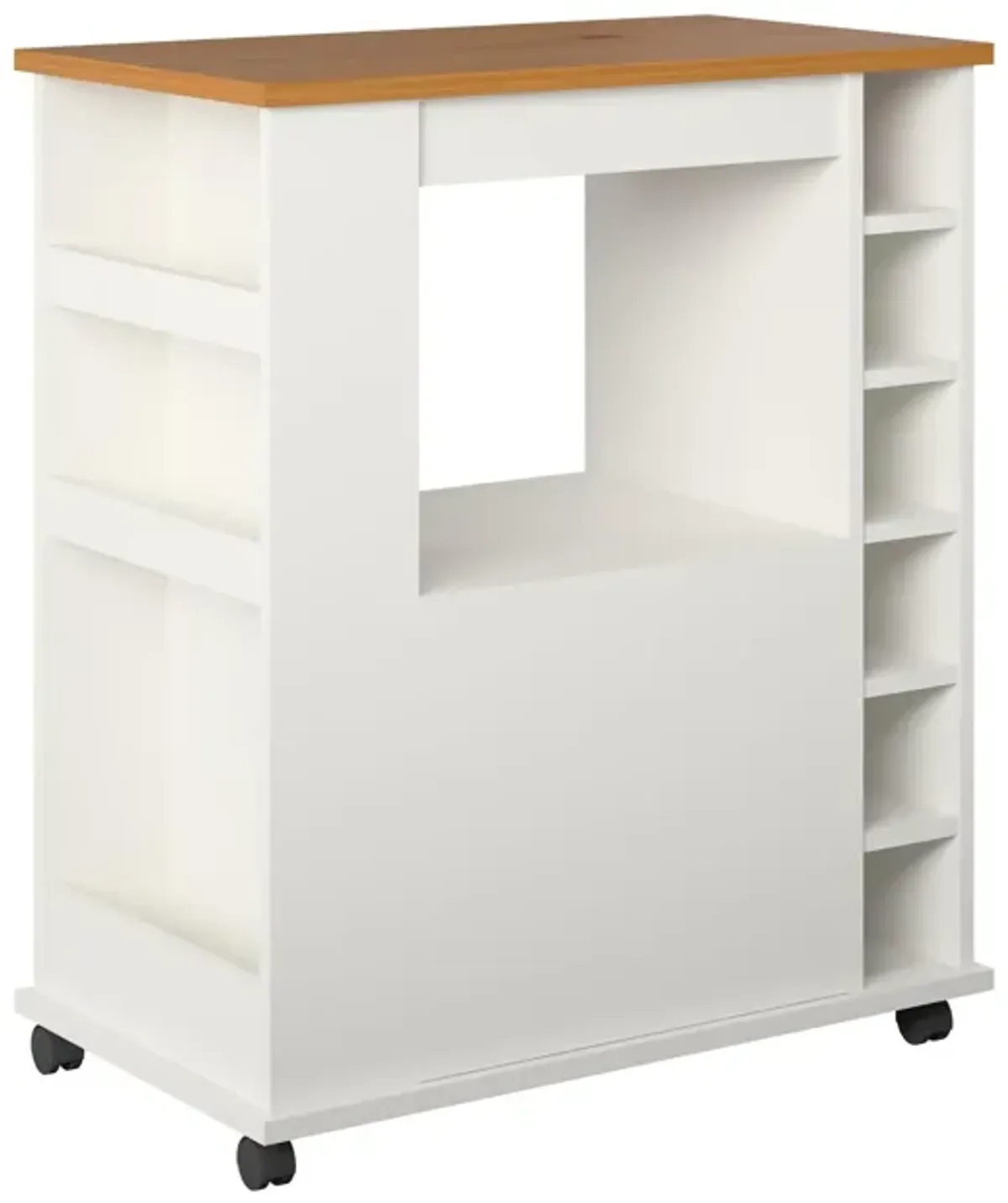 Williams Mobile Kitchen Cart with Wine Bottle Storage