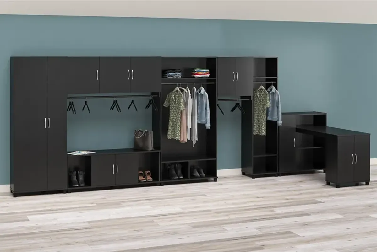 Basin 36" Wide Mudroom Storage Cabinet with Adjustable Shelving