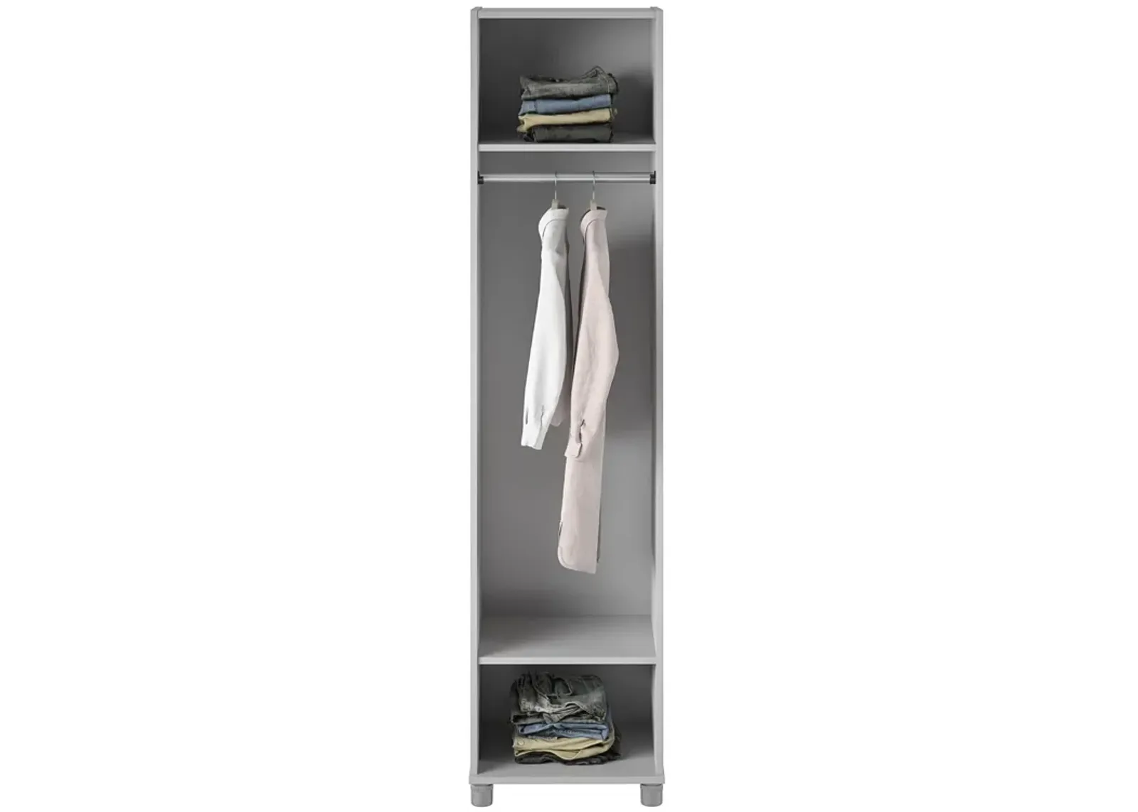 Basin 18" Wide Mudroom Cabinet with Adjustable Shelving