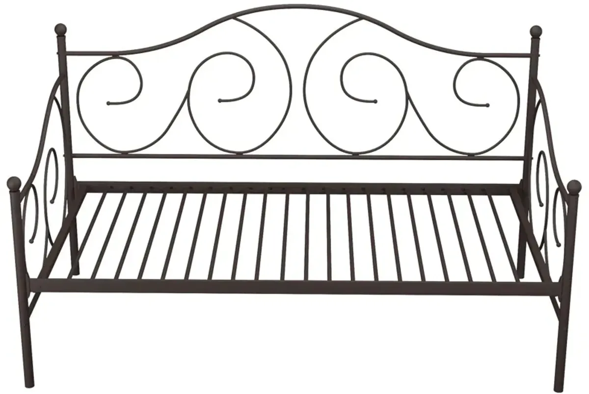 Victoria Metal Daybed with 15 Inch Clearance for Storage