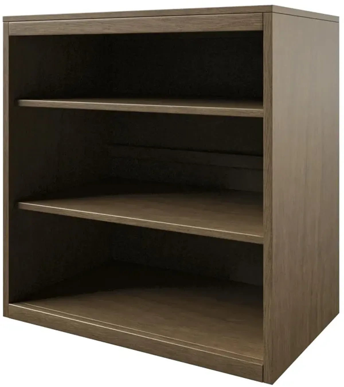 Marlowe Open Shelf Storage Unit with 3 Fixed Shelves