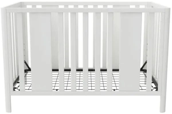 Crawford Curved Post 3 in 1 Crib with Adjustable Heights