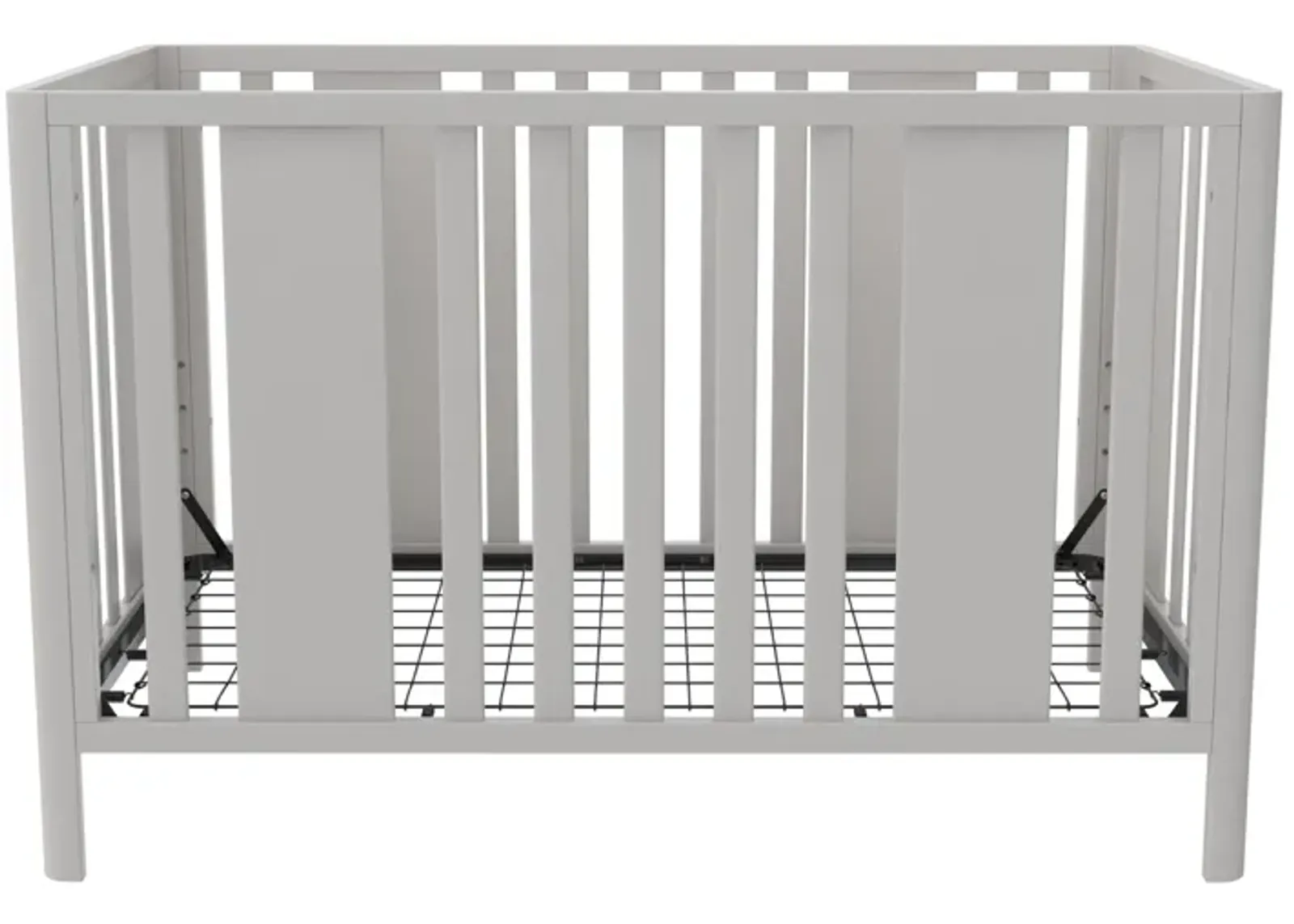 Crawford Curved Post 3 in 1 Crib with Adjustable Heights