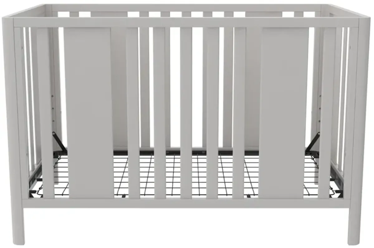 Crawford Curved Post 3 in 1 Crib with Adjustable Heights