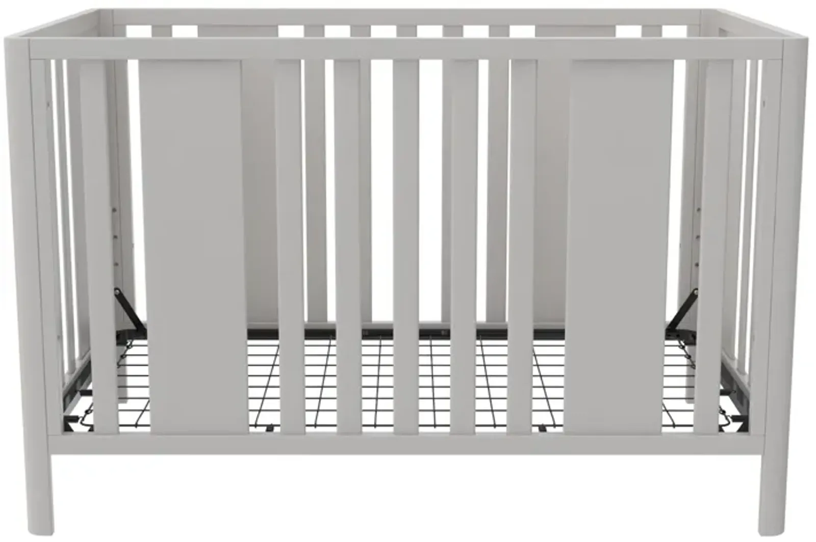 Crawford Curved Post 3 in 1 Crib with Adjustable Heights