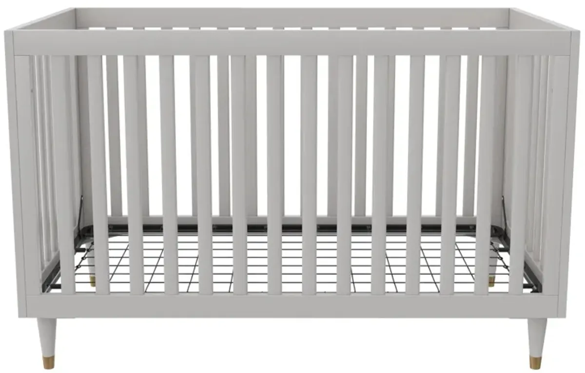 Rowan Valley Flint 3 in 1 Crib with Adjustable Heights