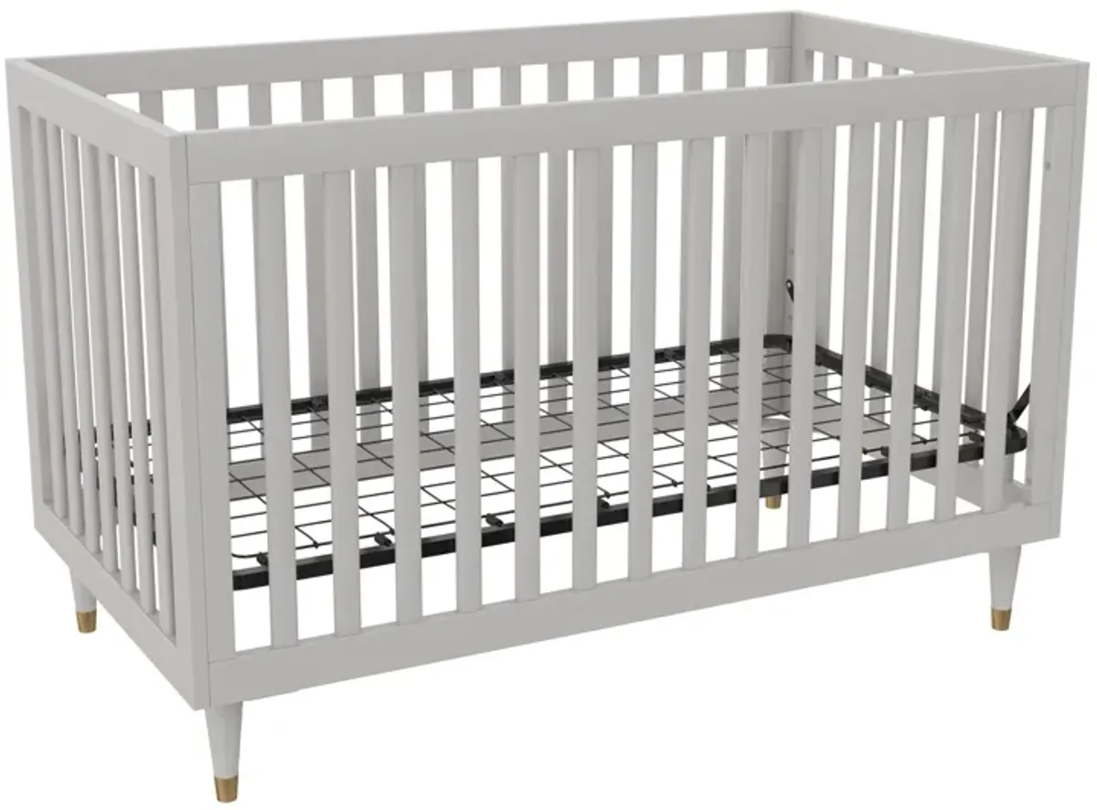 Rowan Valley Flint 3 in 1 Crib with Adjustable Heights