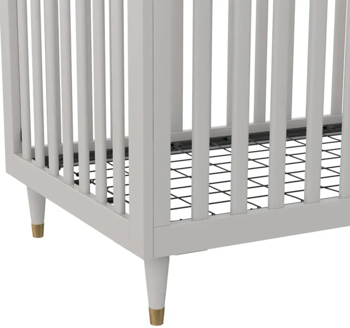 Rowan Valley Flint 3 in 1 Crib with Adjustable Heights