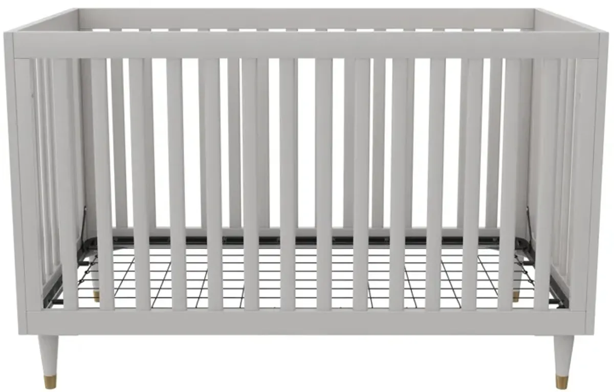 Rowan Valley Flint 3 in 1 Crib with Adjustable Heights