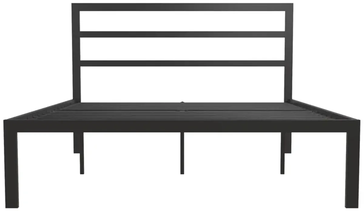 Premium Modern Platform Bed with Headboard