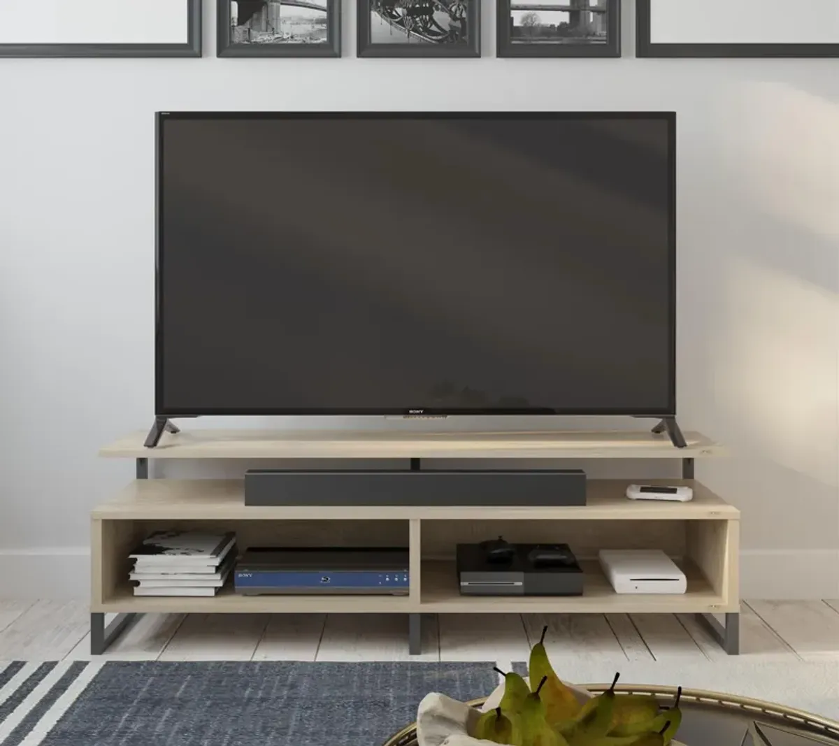 Whitby TV Stand for TVs up to 65" with Four Shelves