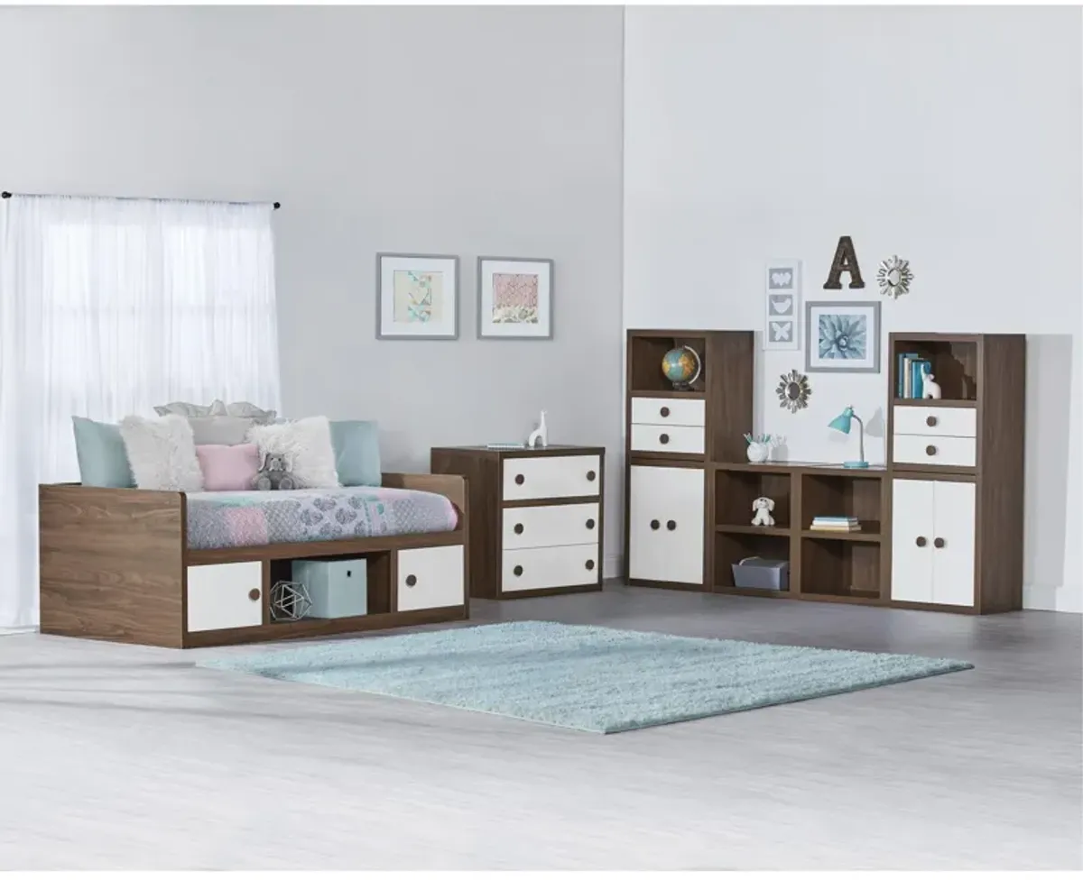 Sierra Ridge Terra Modular Bookcase with Doors