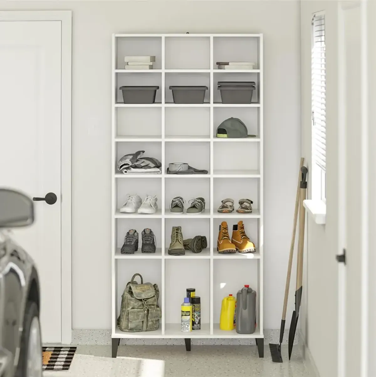 Flex Athletic Shoe Storage Cabinet for Boots & Tennis Shoes