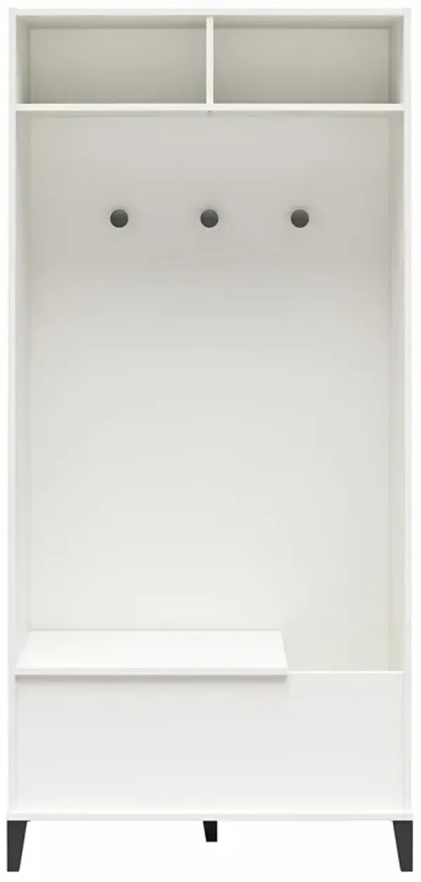 Flex Gym Storage Cabinet with Yoga Mat Storage & Bench Seat