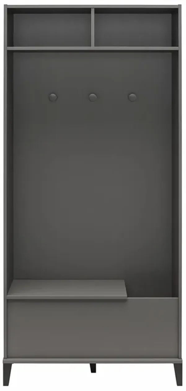 Flex Gym Storage Cabinet with Yoga Mat Storage & Bench Seat