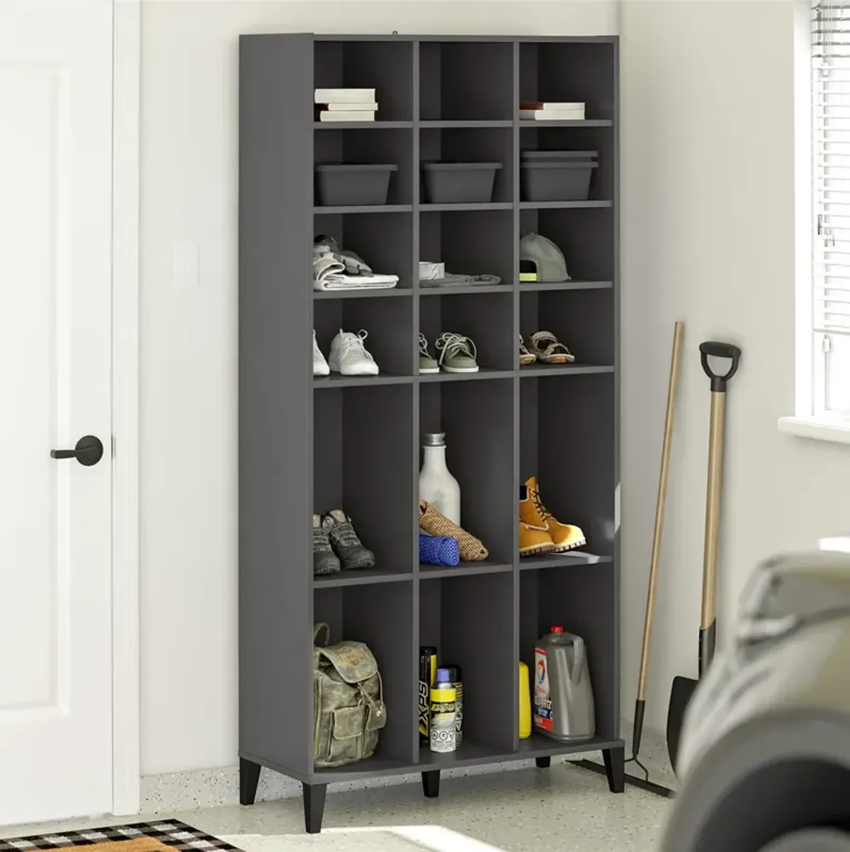 Flex Athletic Shoe Storage Cabinet for Boots & Tennis Shoes