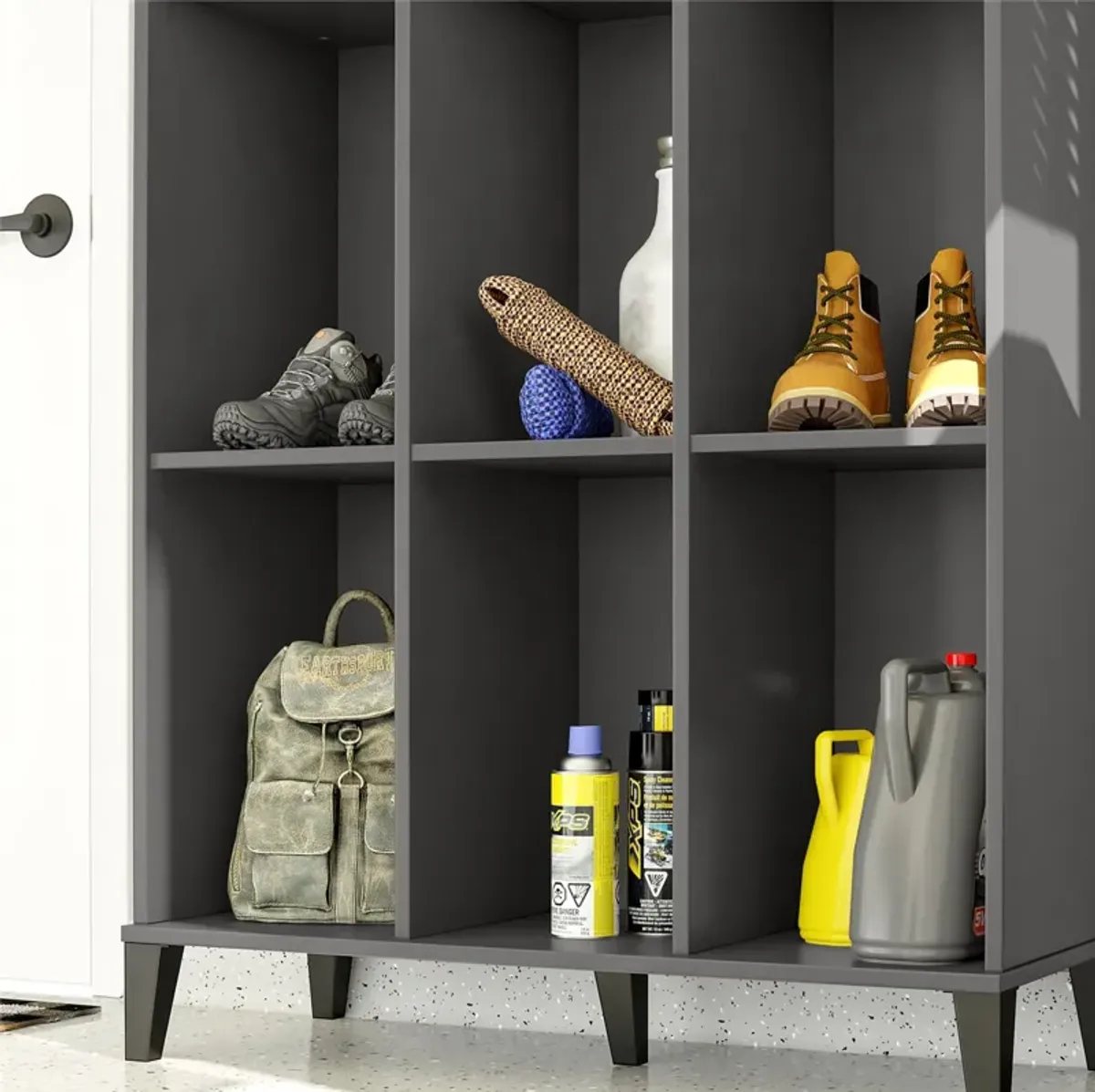 Flex Athletic Shoe Storage Cabinet for Boots & Tennis Shoes