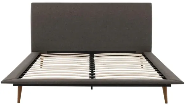 DHP Flynn Mid Century Bed with platform Frame