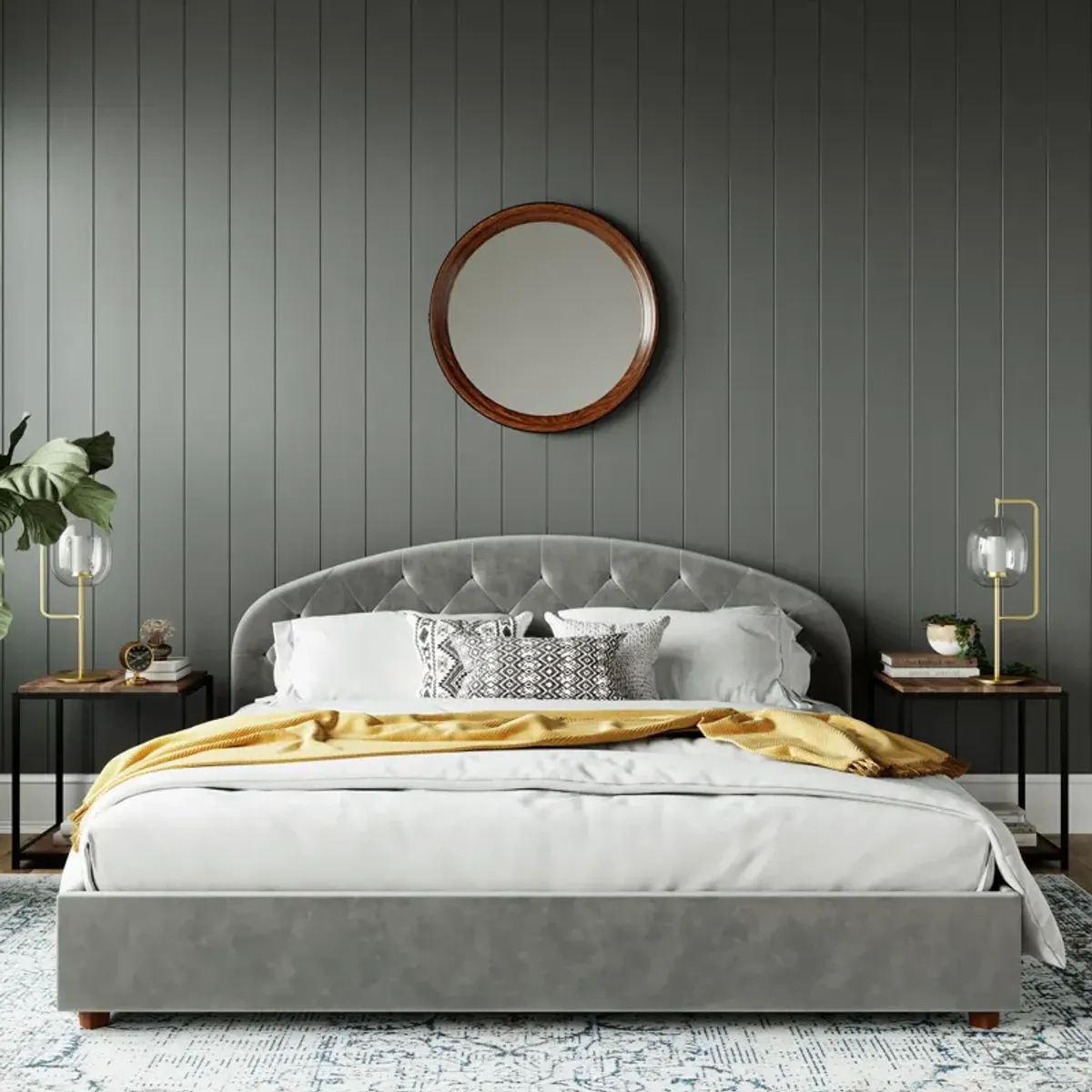 Ilena Upholstered Bed