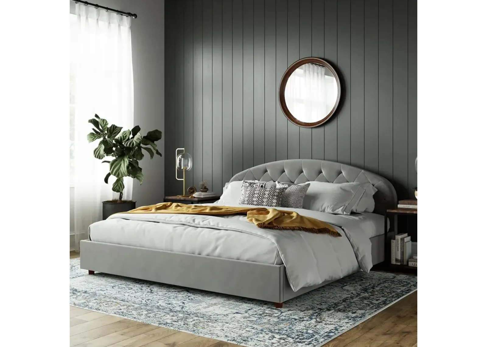 Ilena Upholstered Bed