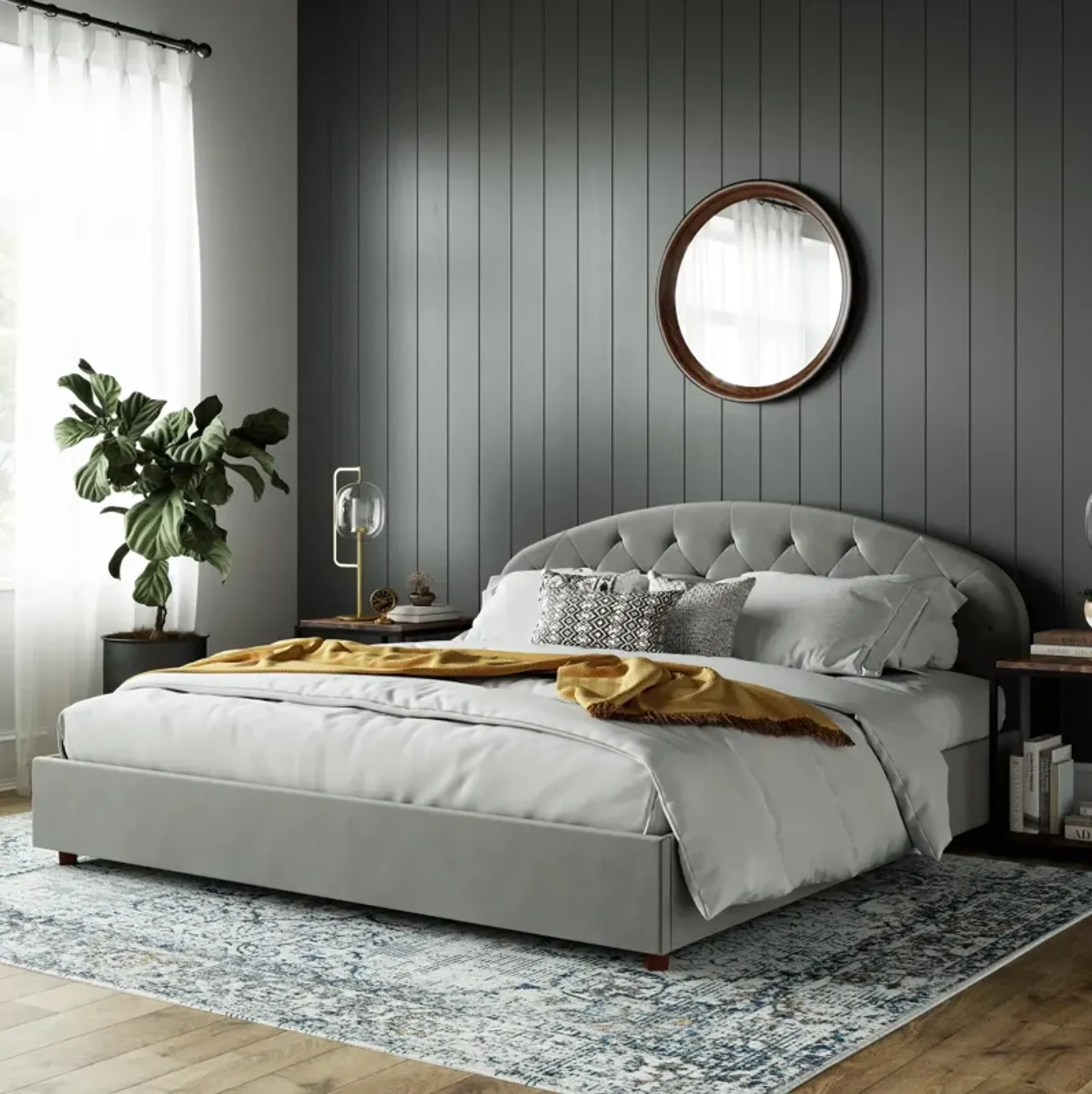 Ilena Upholstered Bed