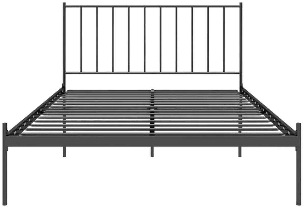 Ares Metal Bed with Adjustable Height Frame for Additional Under Bed Storage