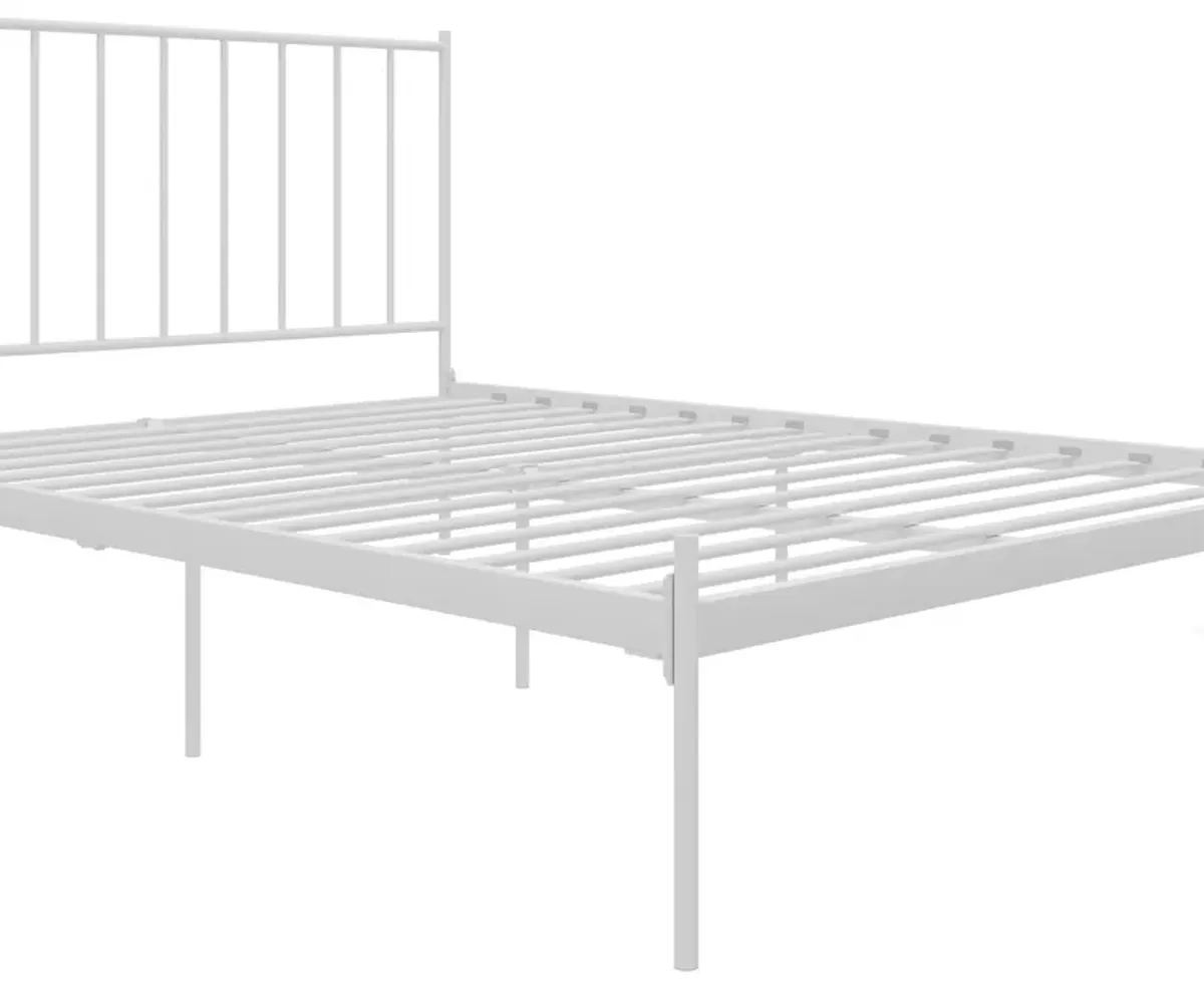 Ares Metal Bed with Adjustable Height Frame for Additional Under Bed Storage