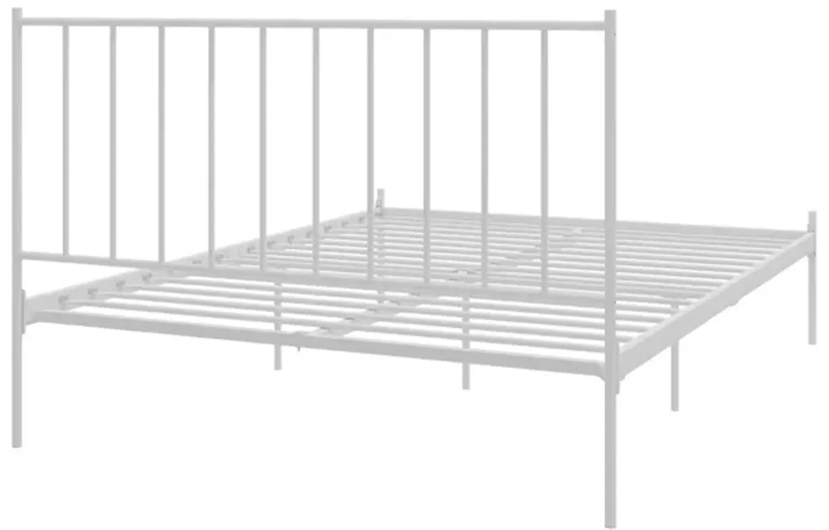 Ares Metal Bed with Adjustable Height Frame for Additional Under Bed Storage