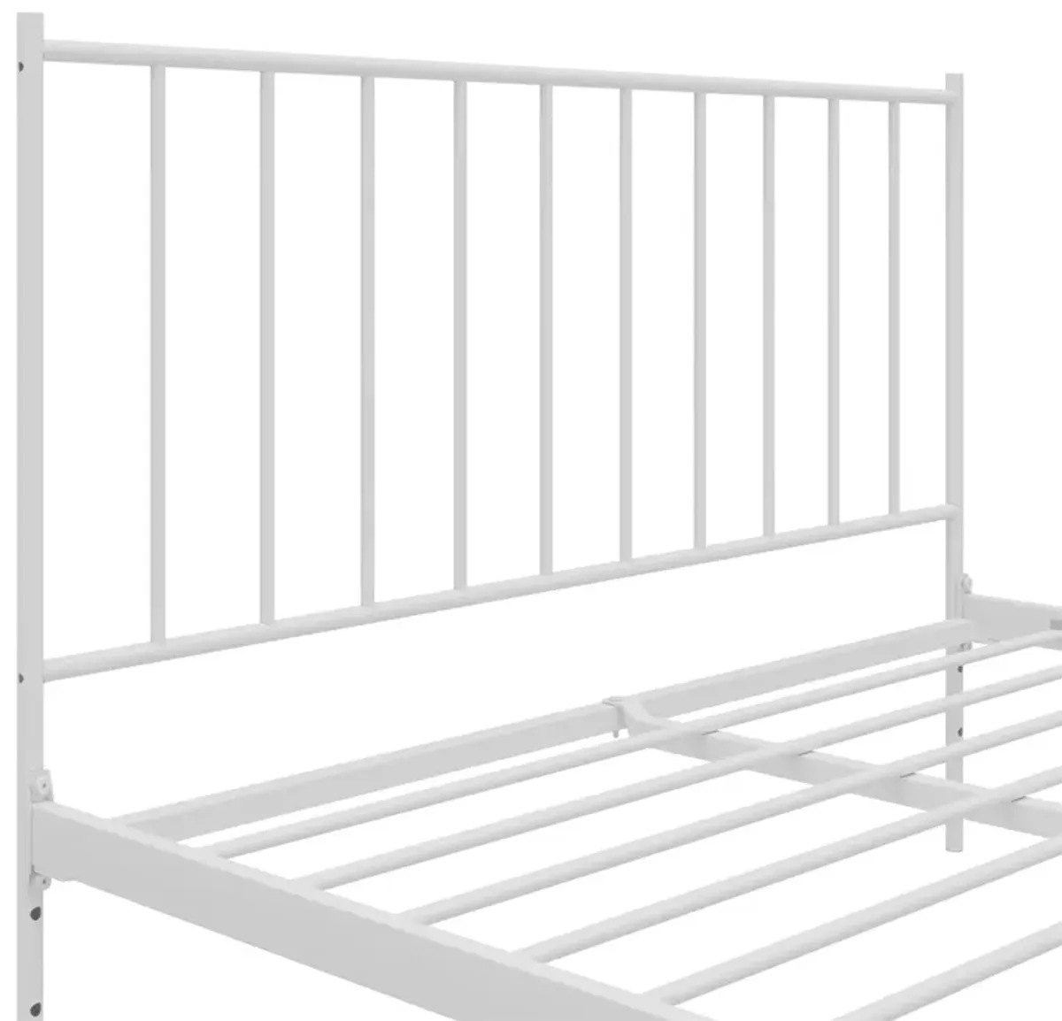 Ares Metal Bed with Adjustable Height Frame for Additional Under Bed Storage