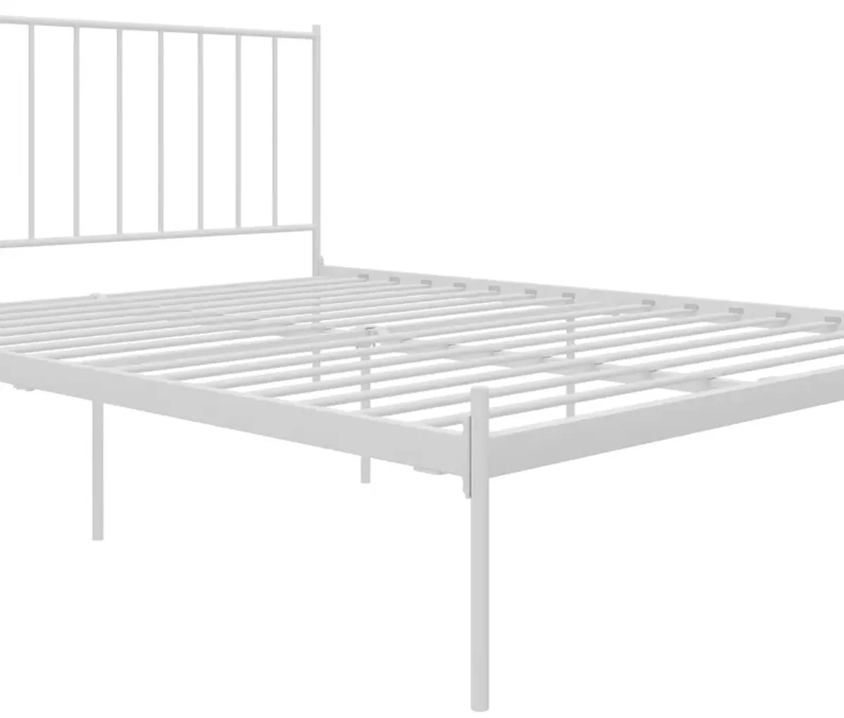 Ares Metal Bed with Adjustable Height Frame for Additional Under Bed Storage