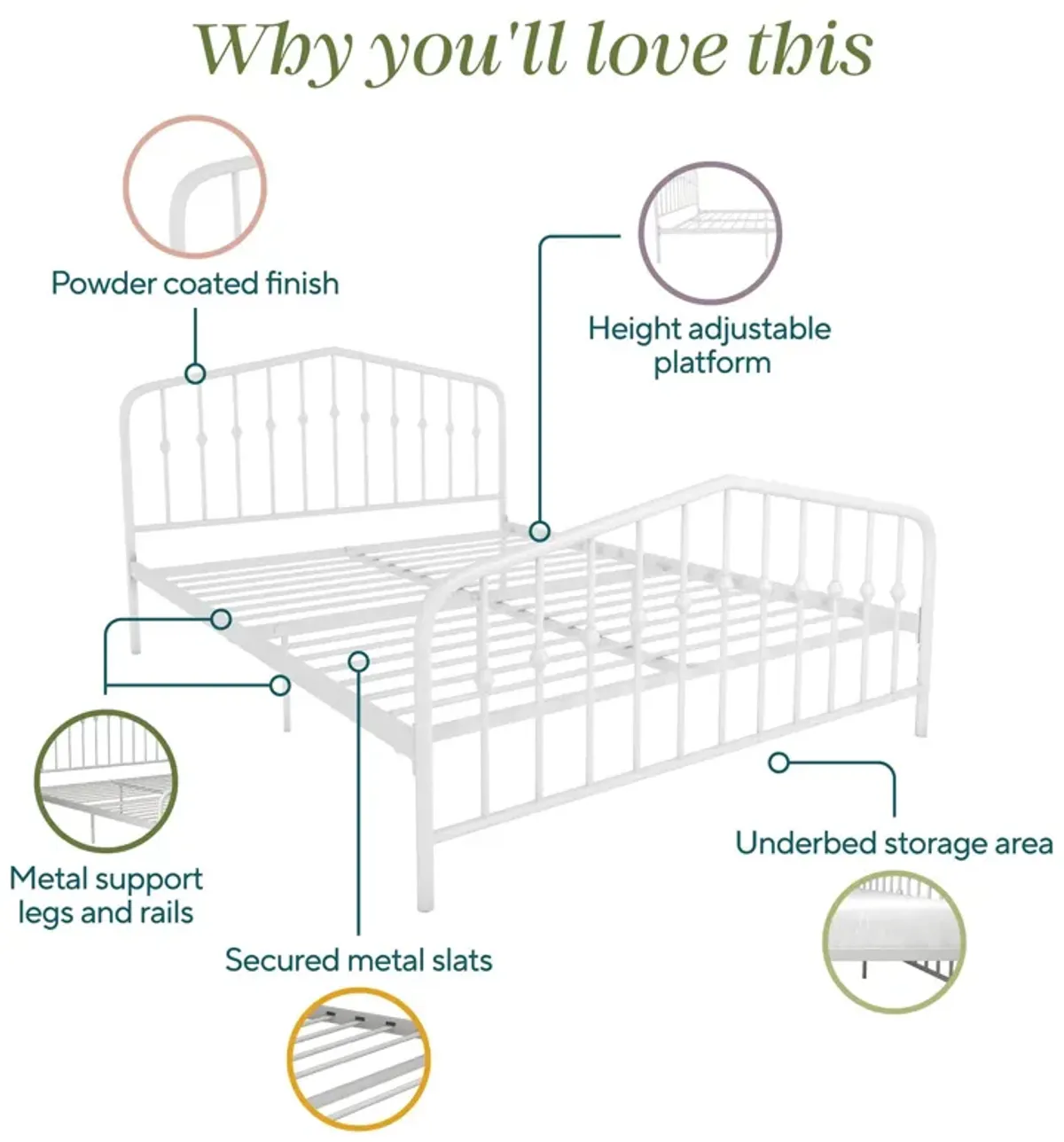 Bushwick Metal Bed