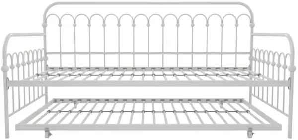 Bright Pop Metal Daybed with Trundle