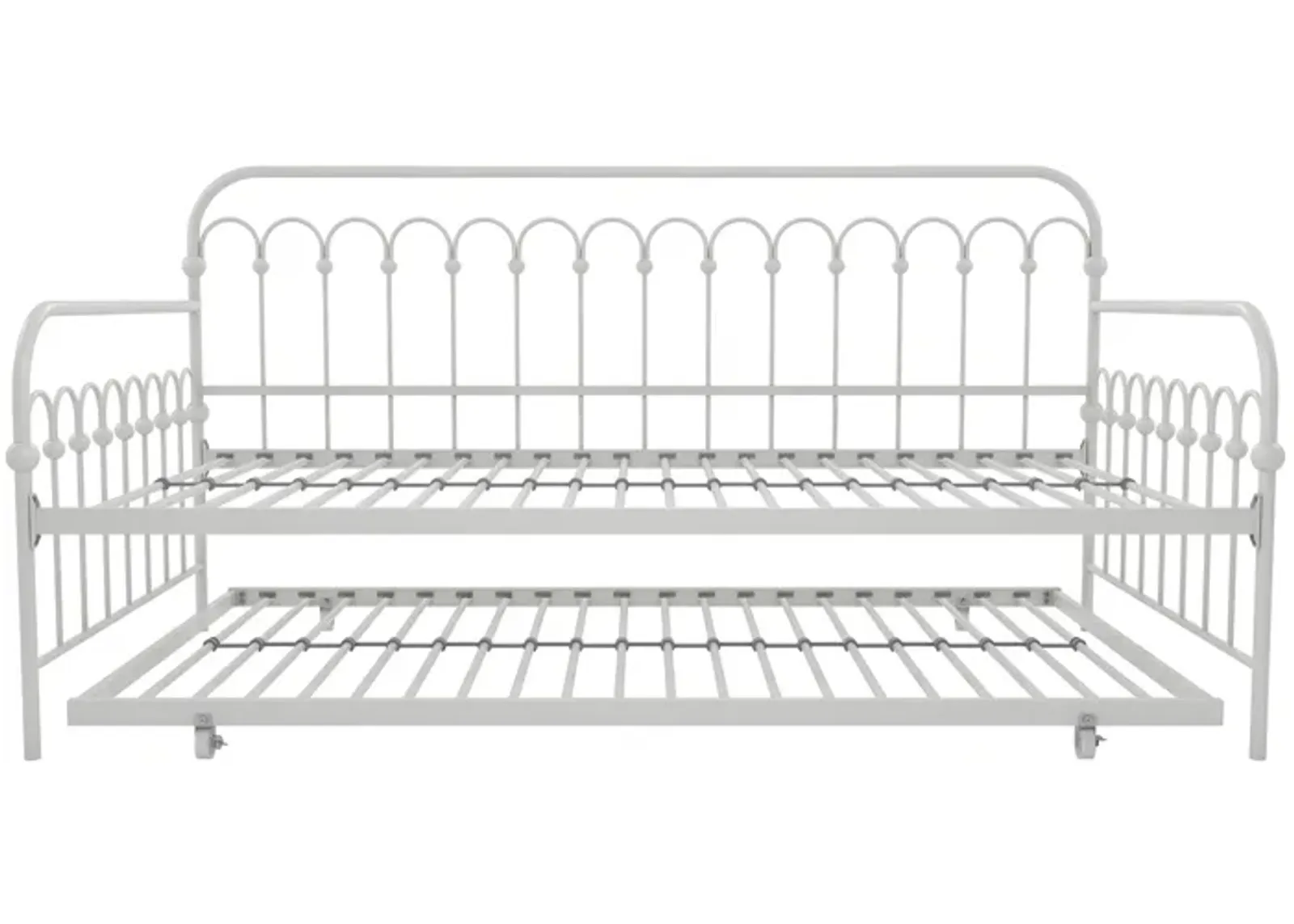 Bright Pop Metal Daybed with Trundle