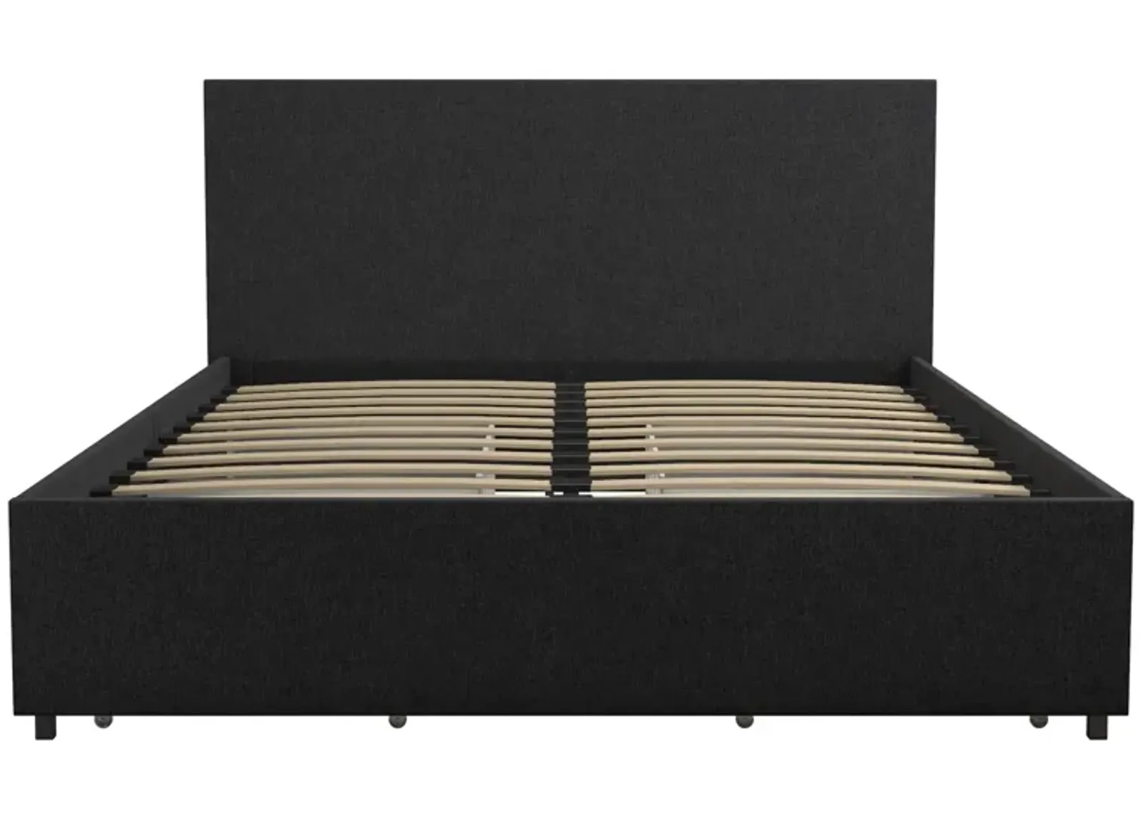 Kelly Upholstered Bed with 4 Storage Drawers